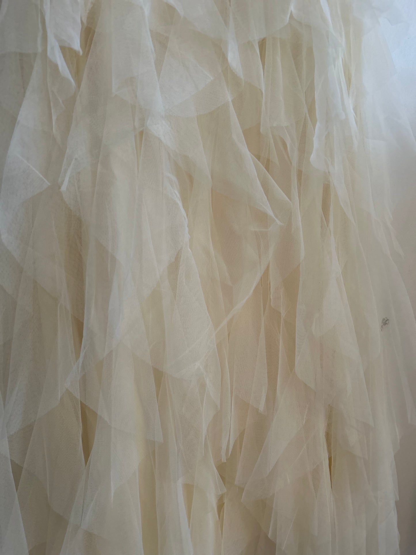 The Casscade Skirt - Cream