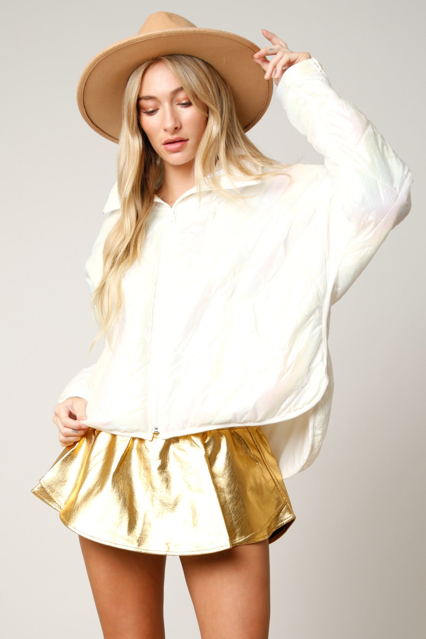 Luminous Quilted Jacket