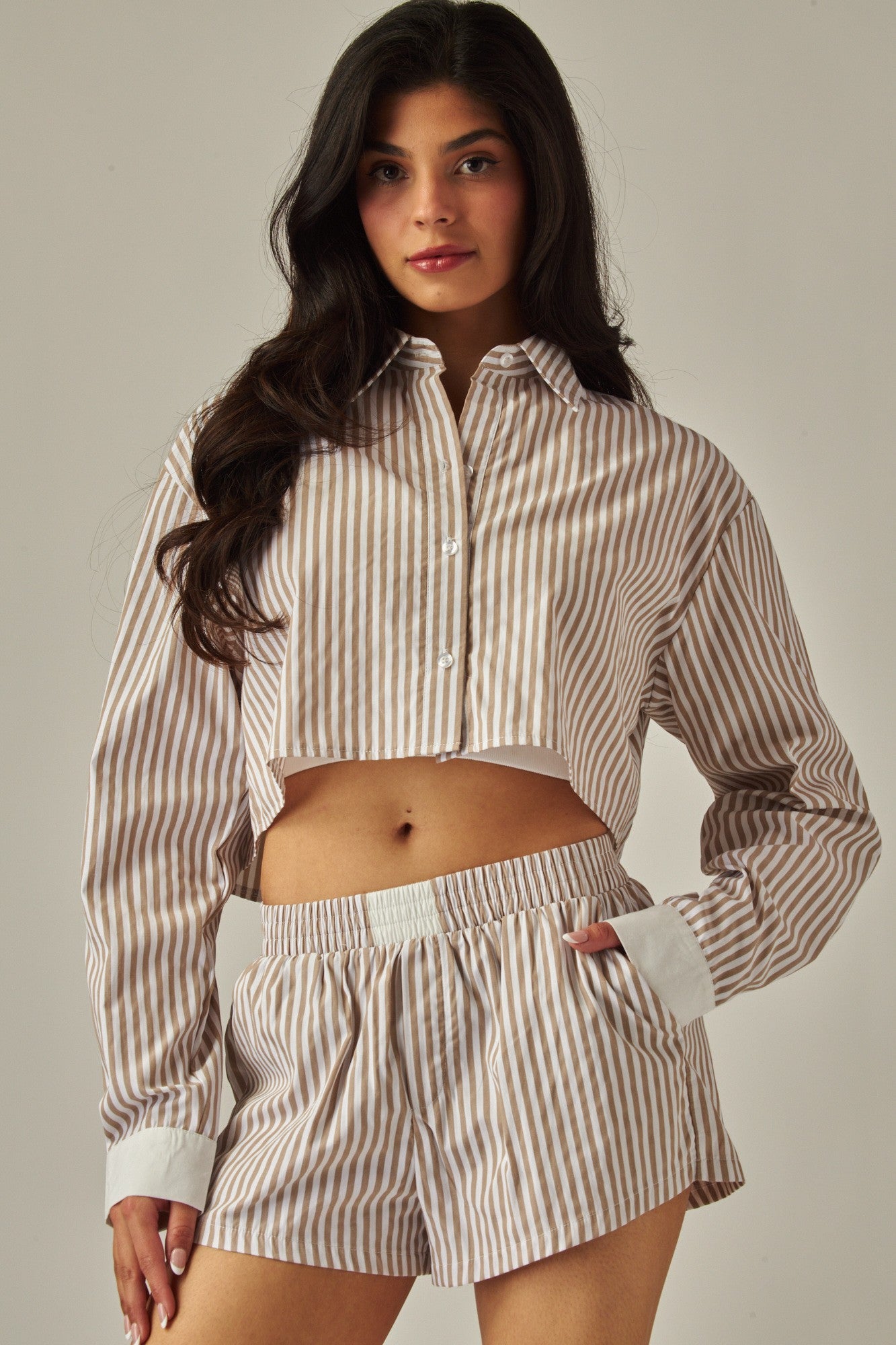Pinstripe Boxer Shorts