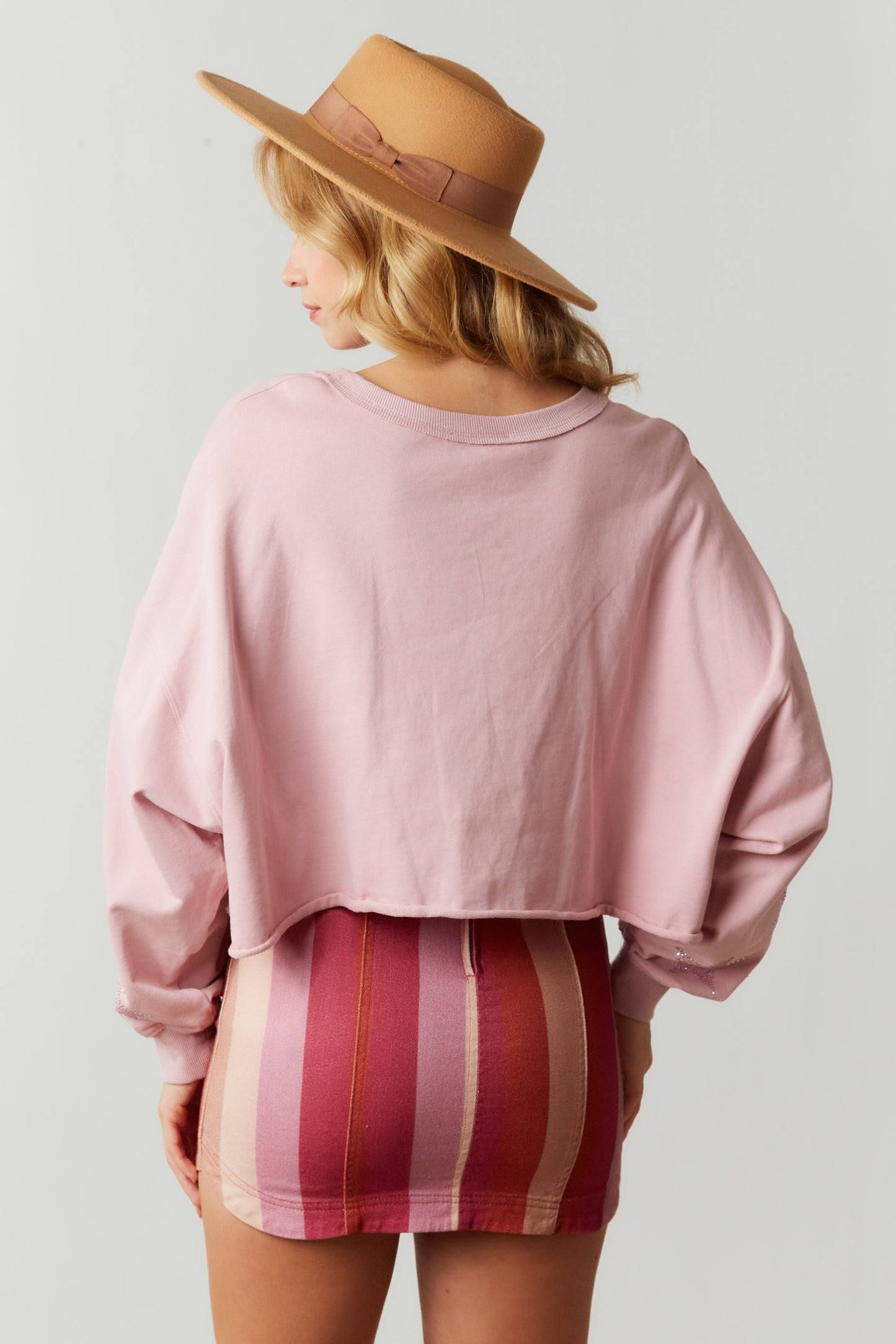 Star Sleeved Sweater