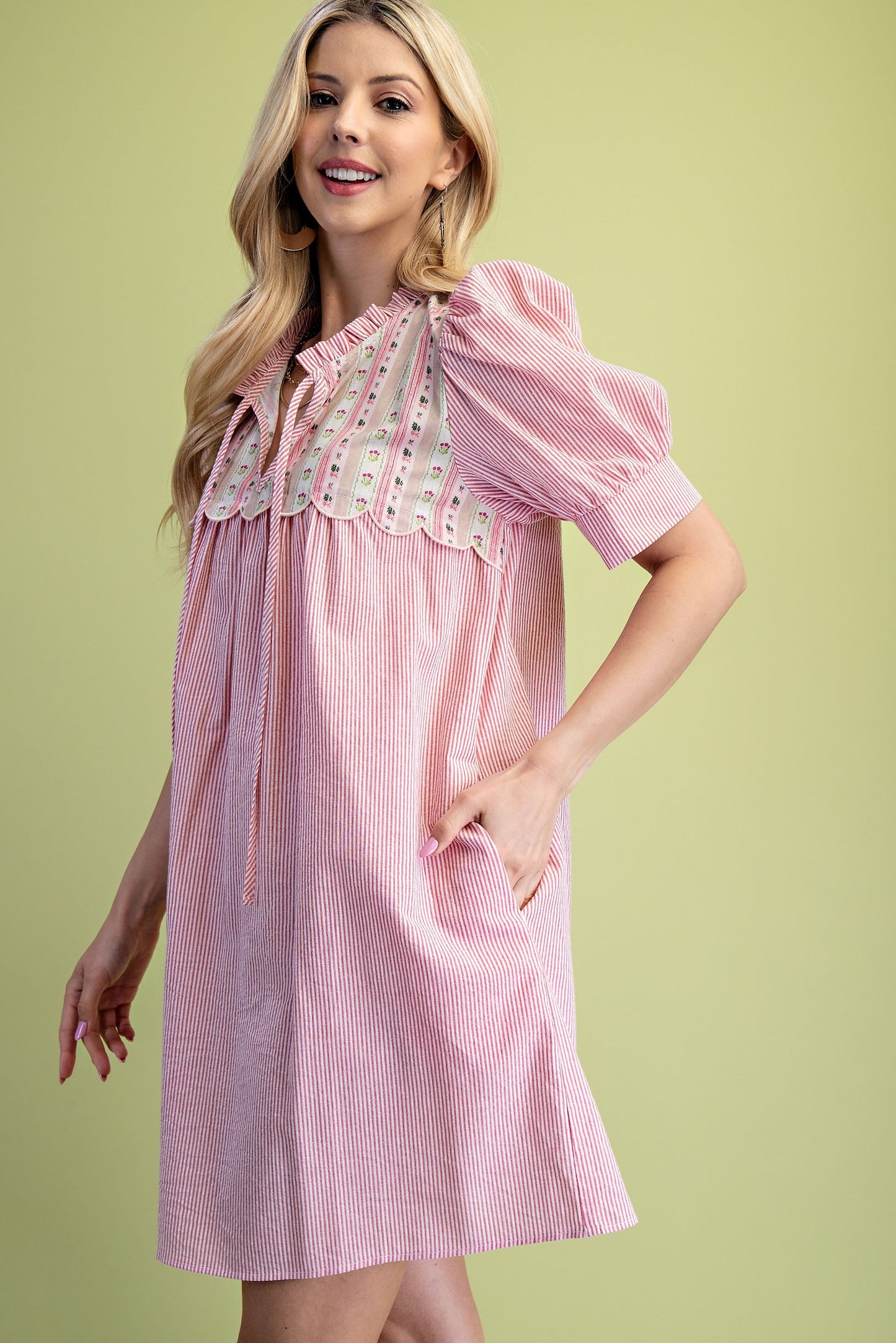 Strawberry Stripes Dress