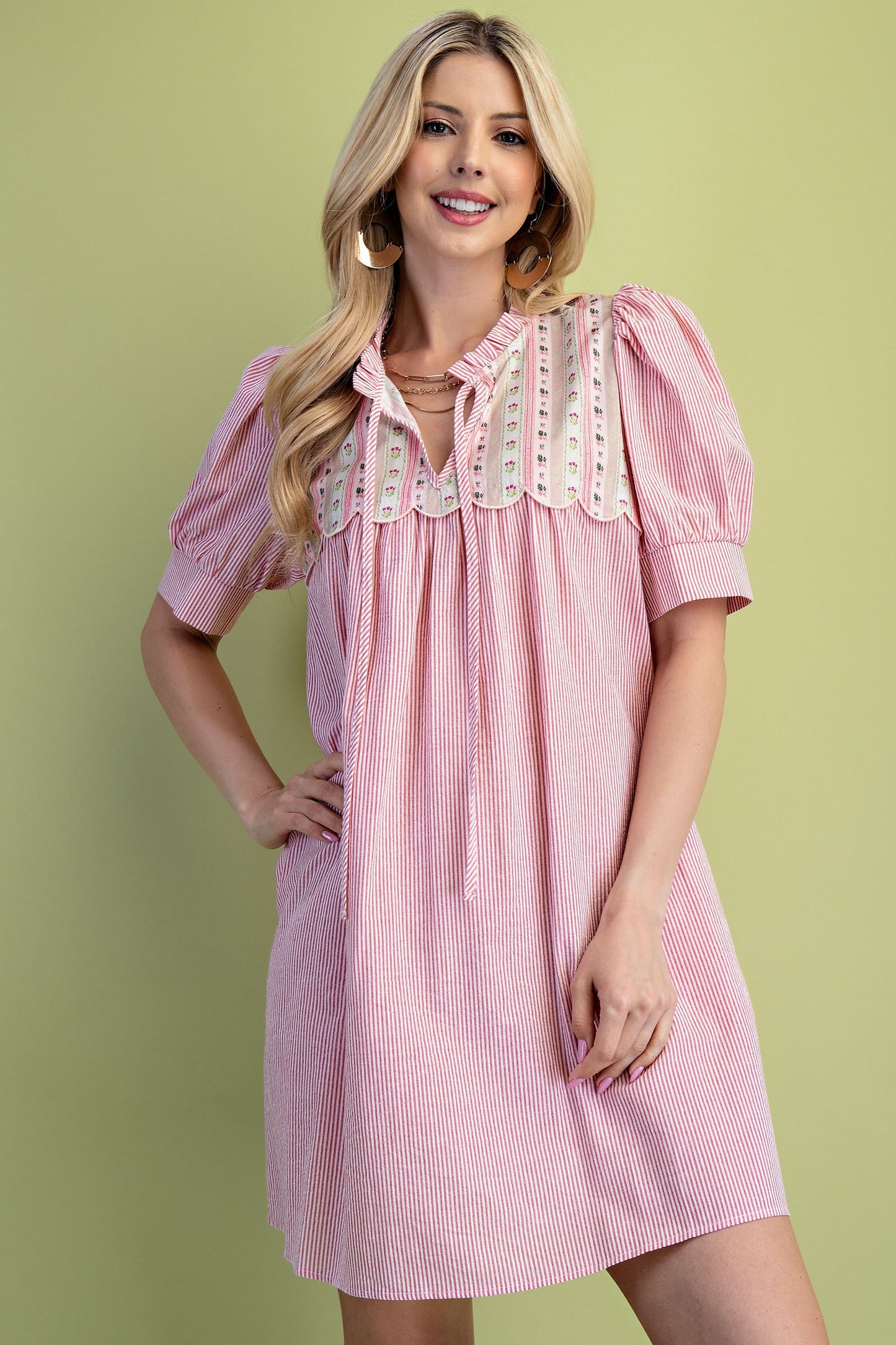 Strawberry Stripes Dress